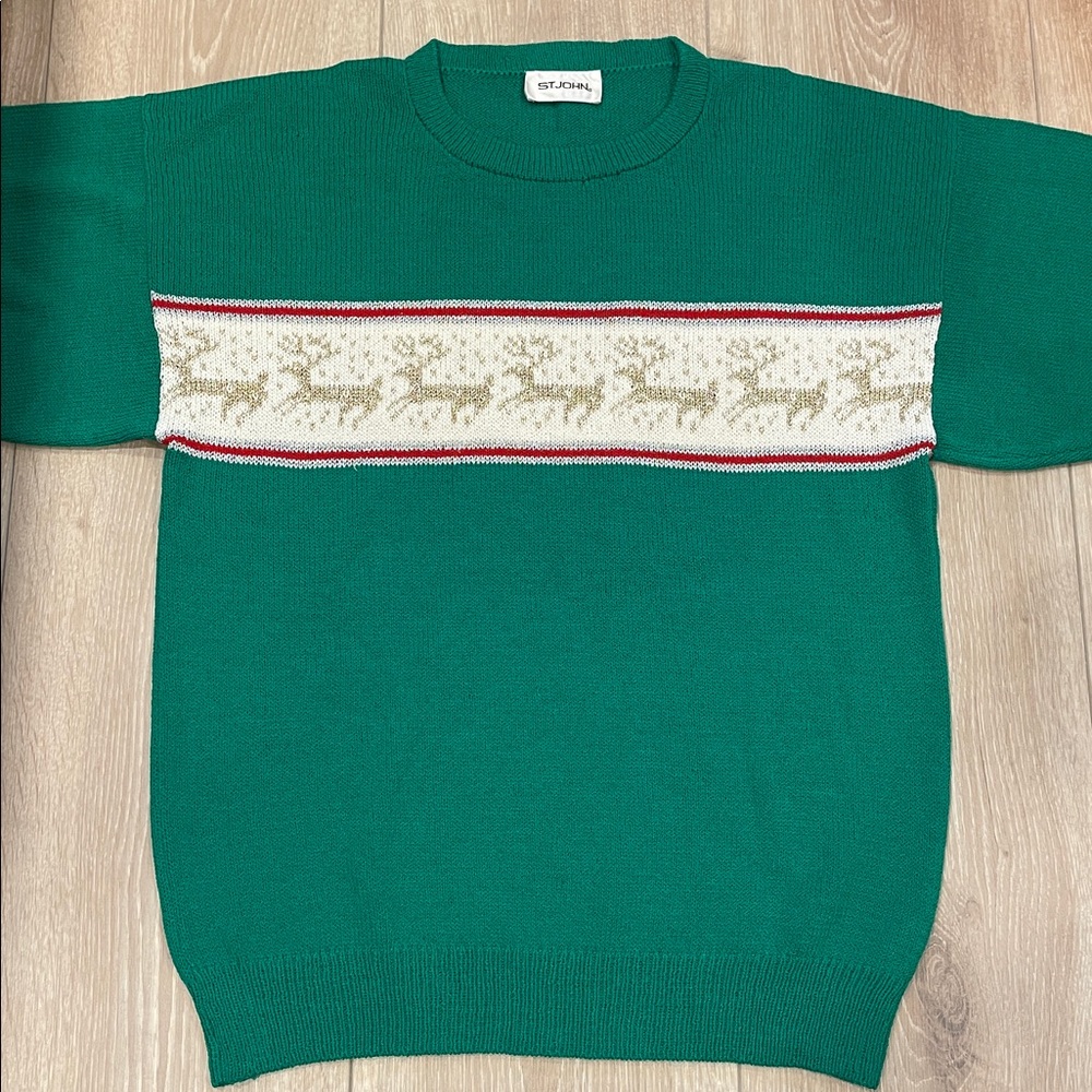 St. John Christmas Holiday Sweater
